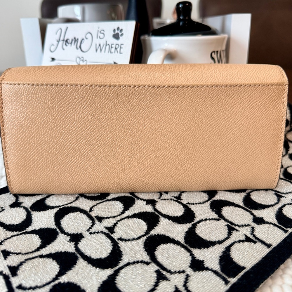 Coach Tan Leather Wallet - Picture 2 of 4